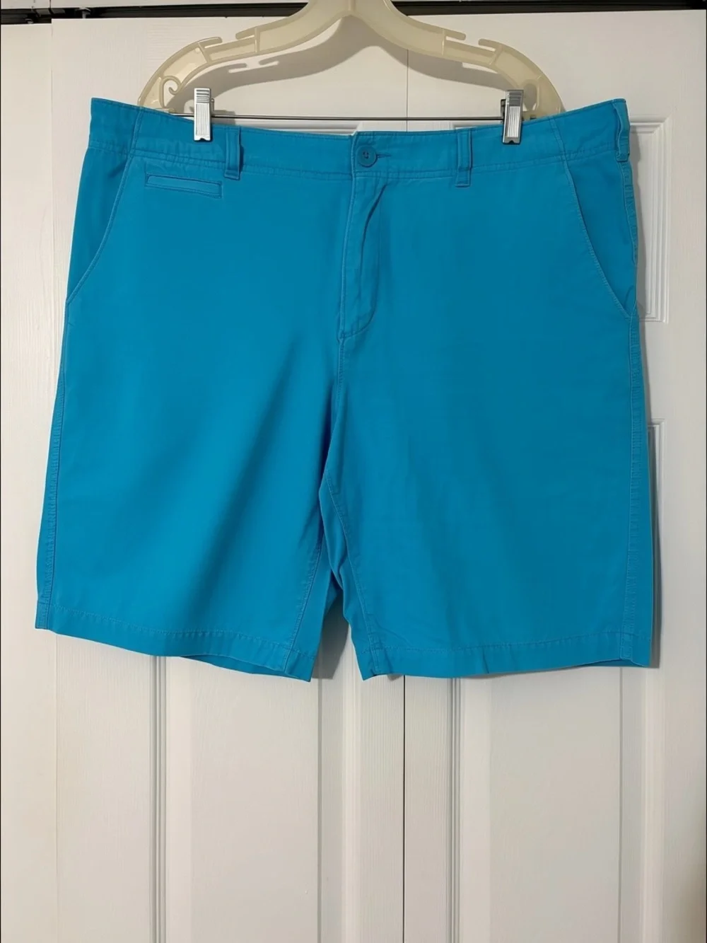 urban pipeline Men's Teal Flat Front Chino Shorts
